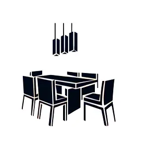 dining table & chair